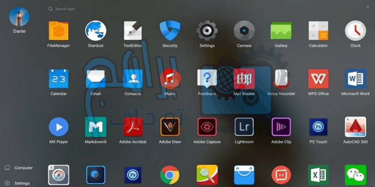 تحميل محاكي Phoenix OS لتشغيل الاندرويد علي الويندوز