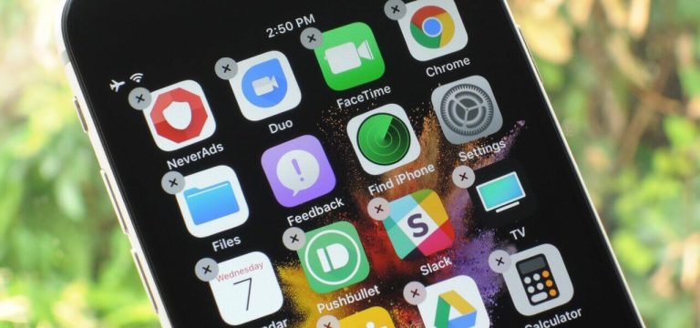 حذف برامج الايفون من الاعدادات