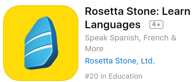 نتيجة بحث الصور عن ‪برنامج Rosetta Stone‬‏