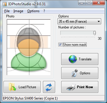 تحميل برنامج IDPhotoStudio  لضبط الصور الشخصية