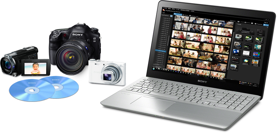 تحميل برنامج Sony PlayMemories Home لإنشاء البومات الصور الرقمية