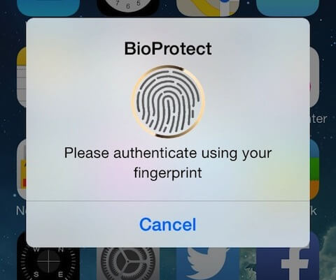 ‫برنامج BioProtect‬‎