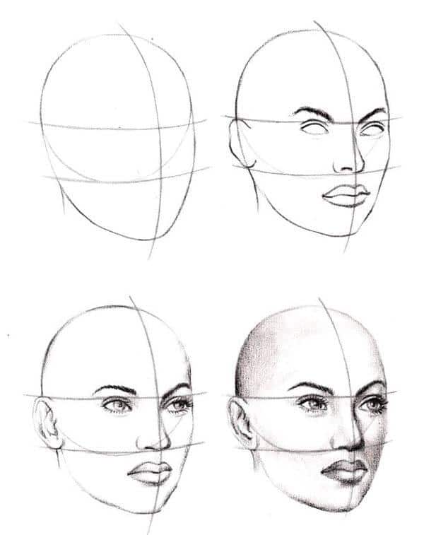 برنامج رسم الوجه