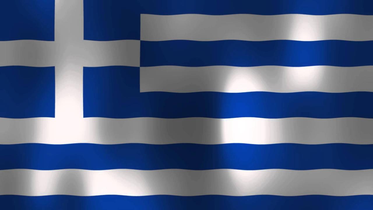 Флаг греции фото